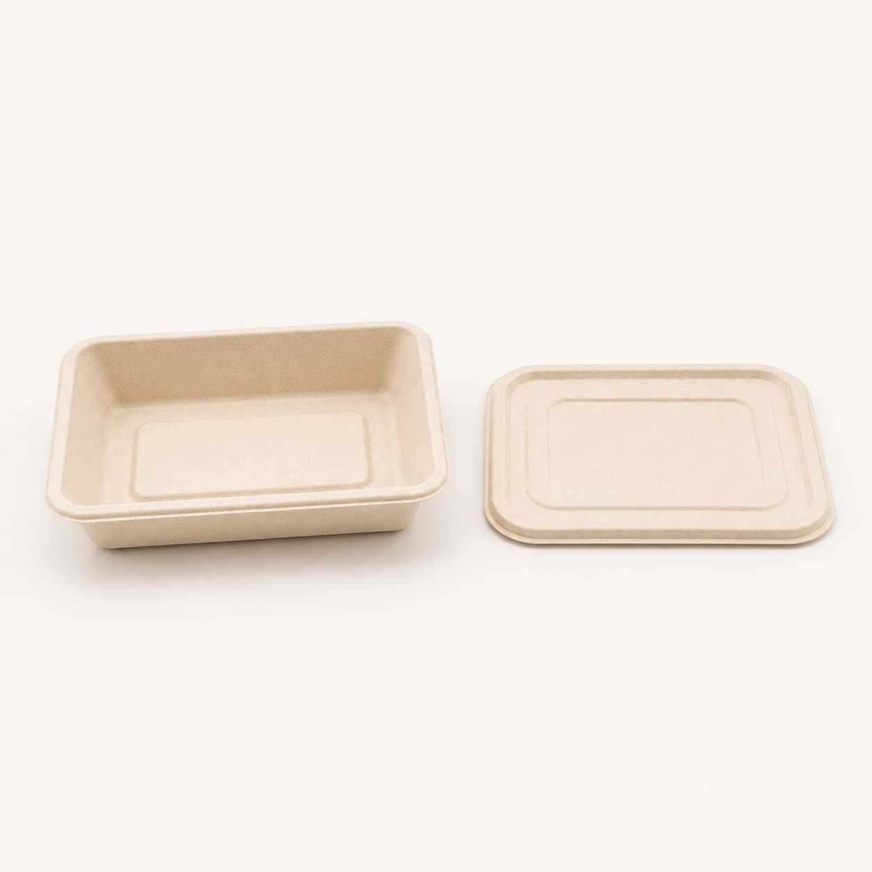 Bagasse Square Box 650 ml — MC Life