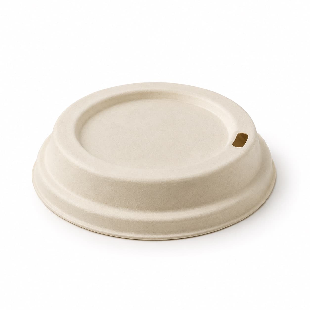 Bagasse Hot-Drink Lid 90 mm — MC Life